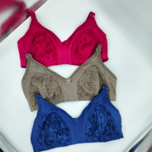 COMBO - Non Padded Net Cup Bra - Everyday Comfort in Style